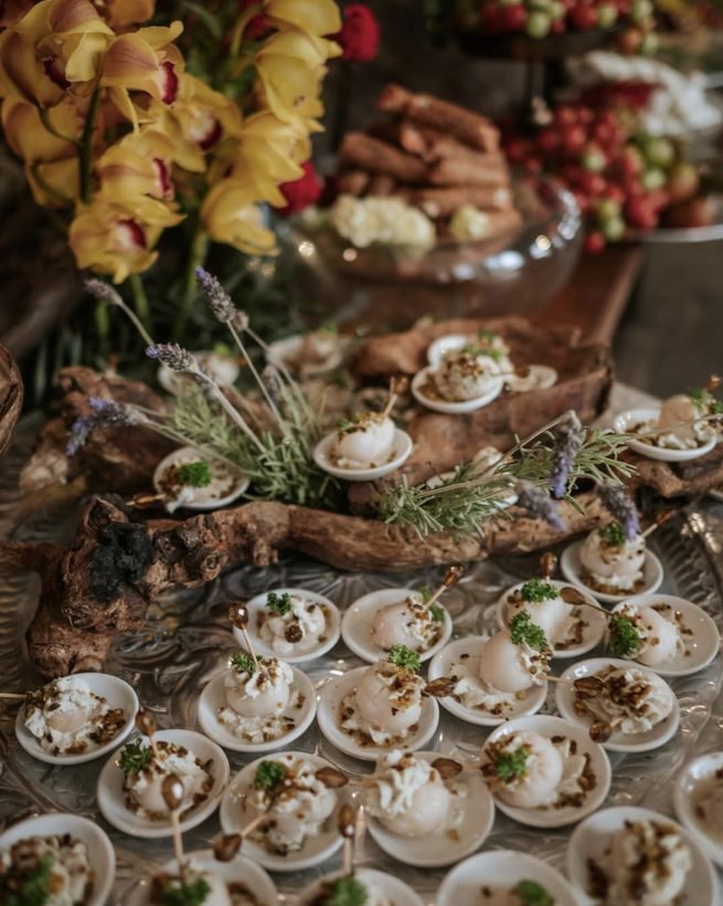Finger food de lichia